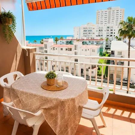 Sea View With Pool On The Paseo Maritimo, 4 Guests